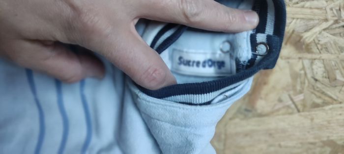 Pull garçon 6 mois ours sucre d orge - photo numéro 2