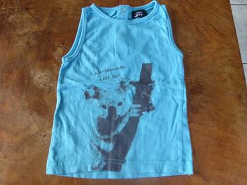 maillot sans manche 2 ans garçon