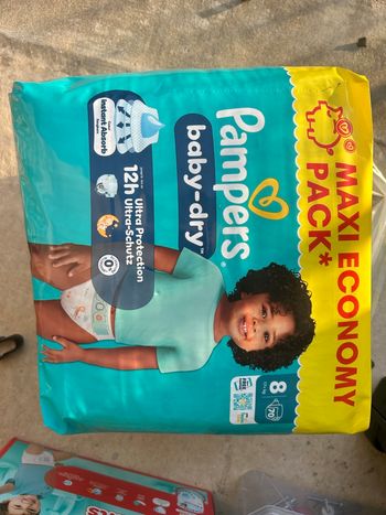 Pampers babak dry t8 