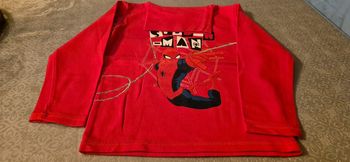 Tee-shirt à col roule marvel spiderman 4/5 ans