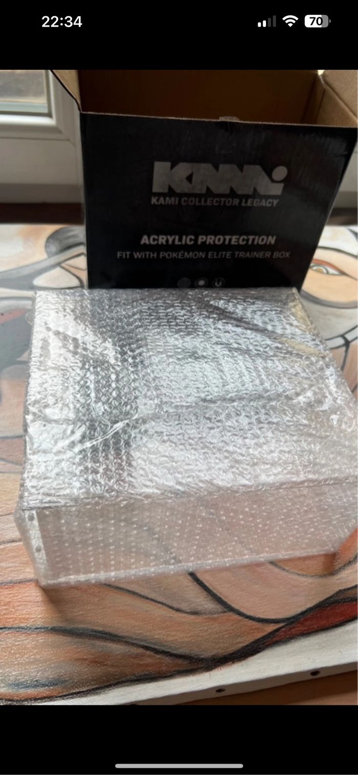 Protection acrylique Pokémon pour ETB - photo numéro 2
