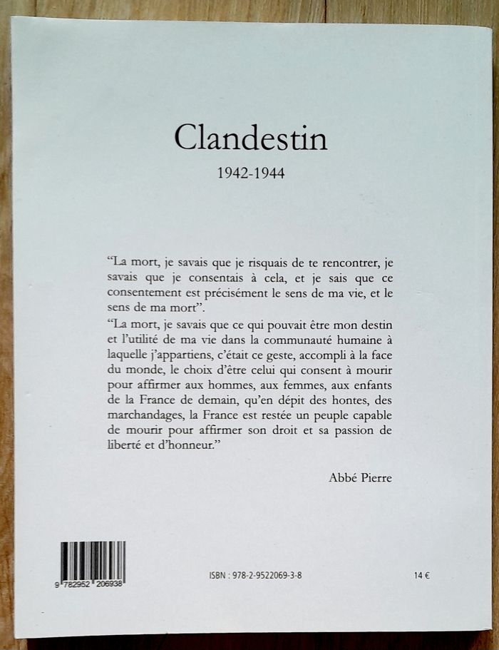 Abbé Pierre - Clandestin 1942-1944 - photo numéro 3