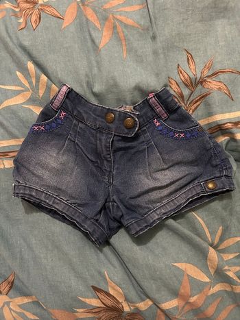 Short en jeans orchestra 7 ans