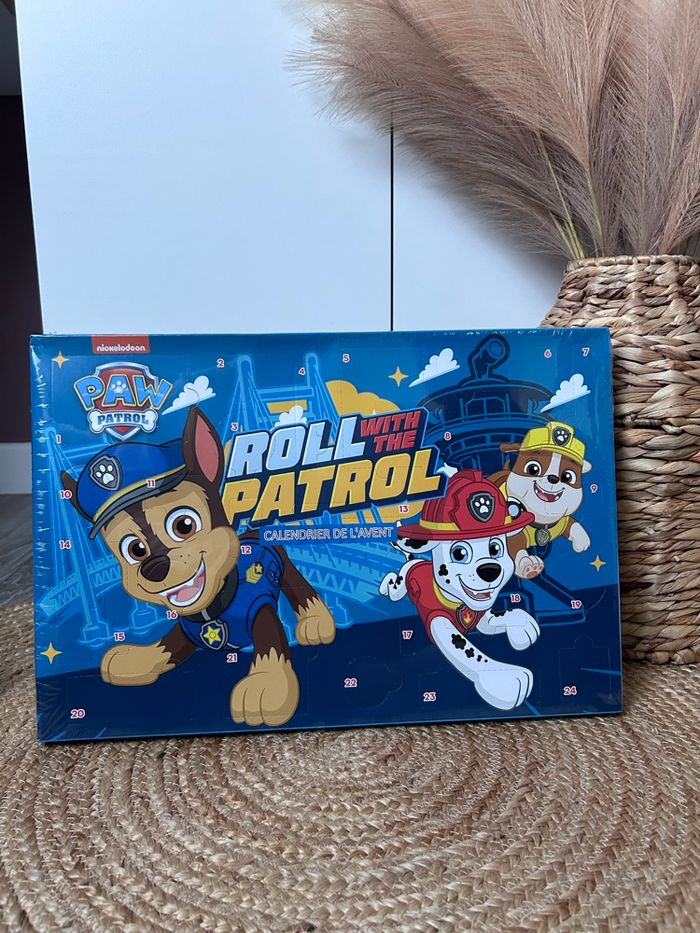 🎉 Calendrier de l’Avent Pat’Patrouille + Papeterie Surprise – Neuf sous blister