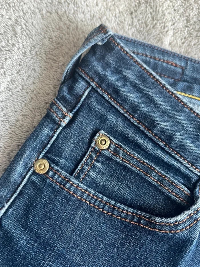 Jean bleu foncé Lee Scarlett W29 L33 – coupe slim flatteuse, stretch, intemporel & confortable - photo numéro 3