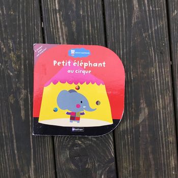 Petit éléphant au cirque