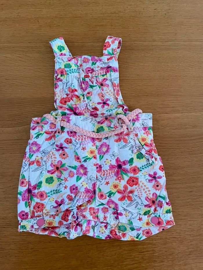 Salopette short 18 mois