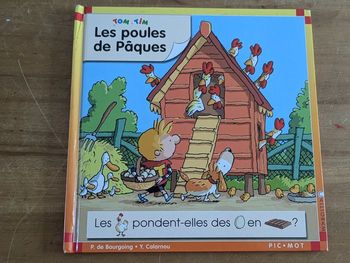 Livre enfant Les poules de Paques 
