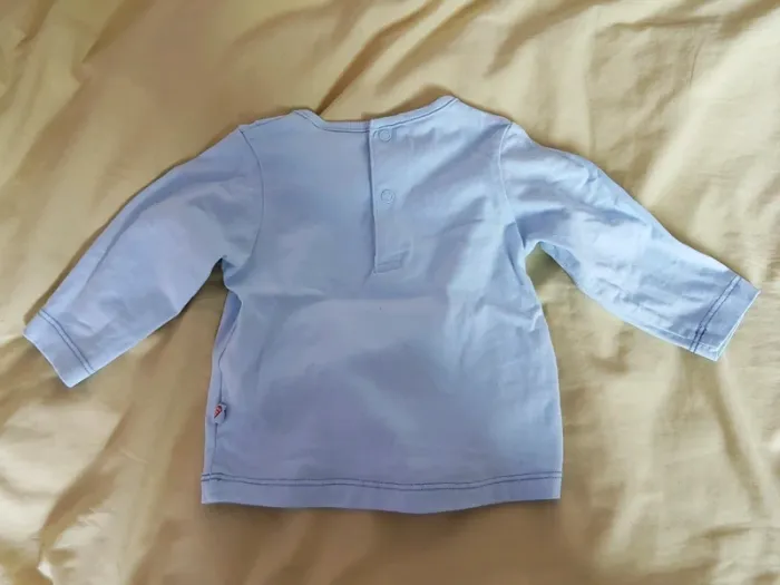 T shirt manches longues Superman 12 mois - photo numéro 2