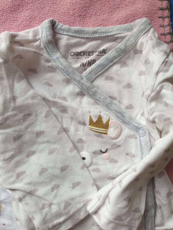 Lot 4 bodies  neuf naissance fille  orchestra - photo numéro 3