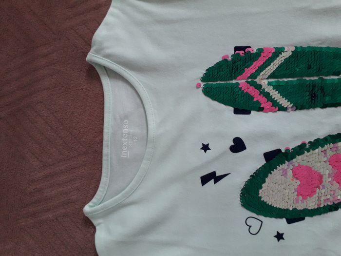 T- shirt manche courte fille 12ans - photo numéro 3