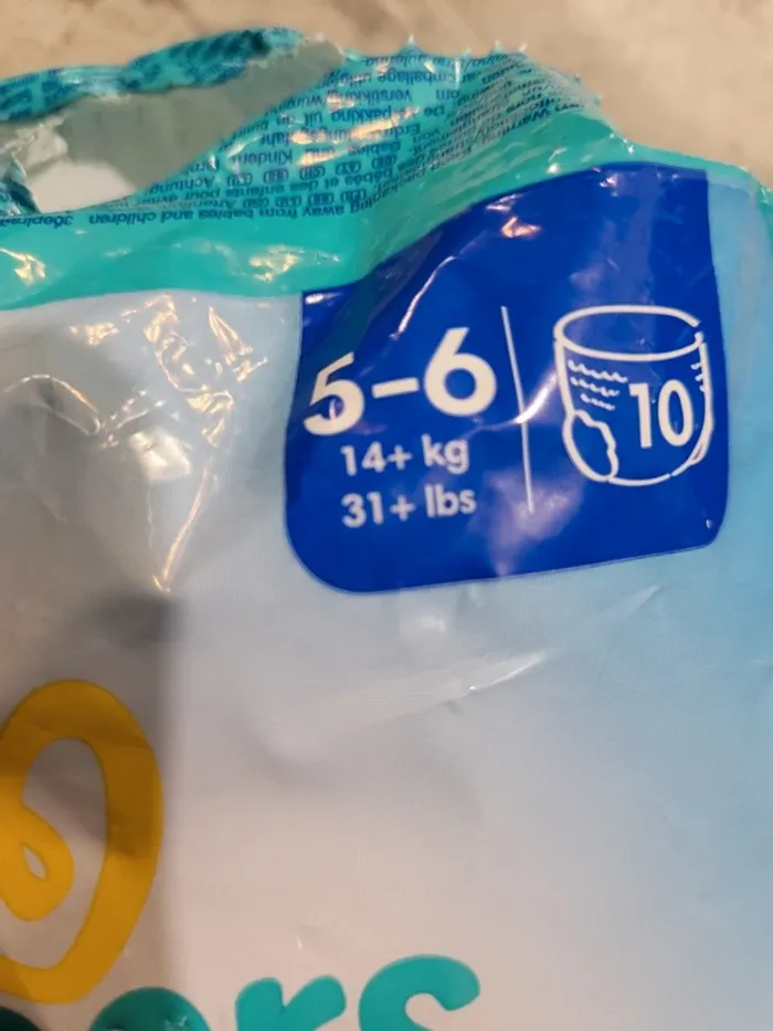 Splashers taille 5-6 pampers - photo numéro 3