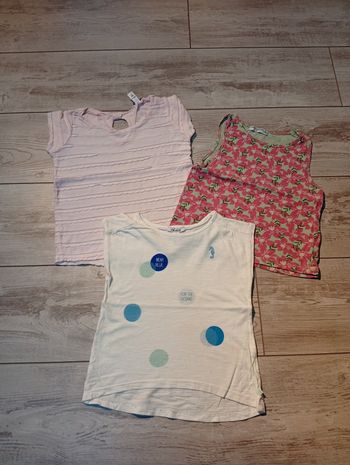 Lot de 3 tee shirt ete