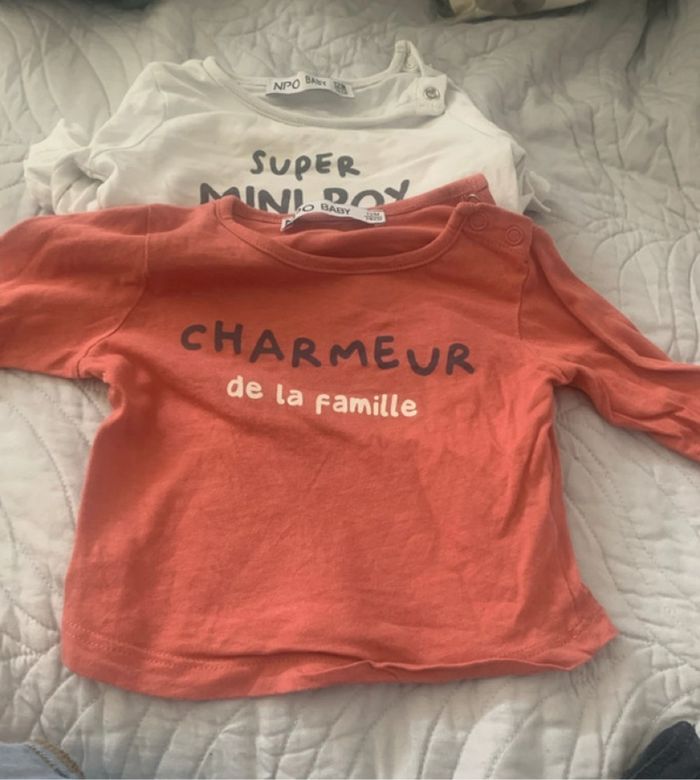 TEE shirts manche longue 9 mois - photo numéro 3