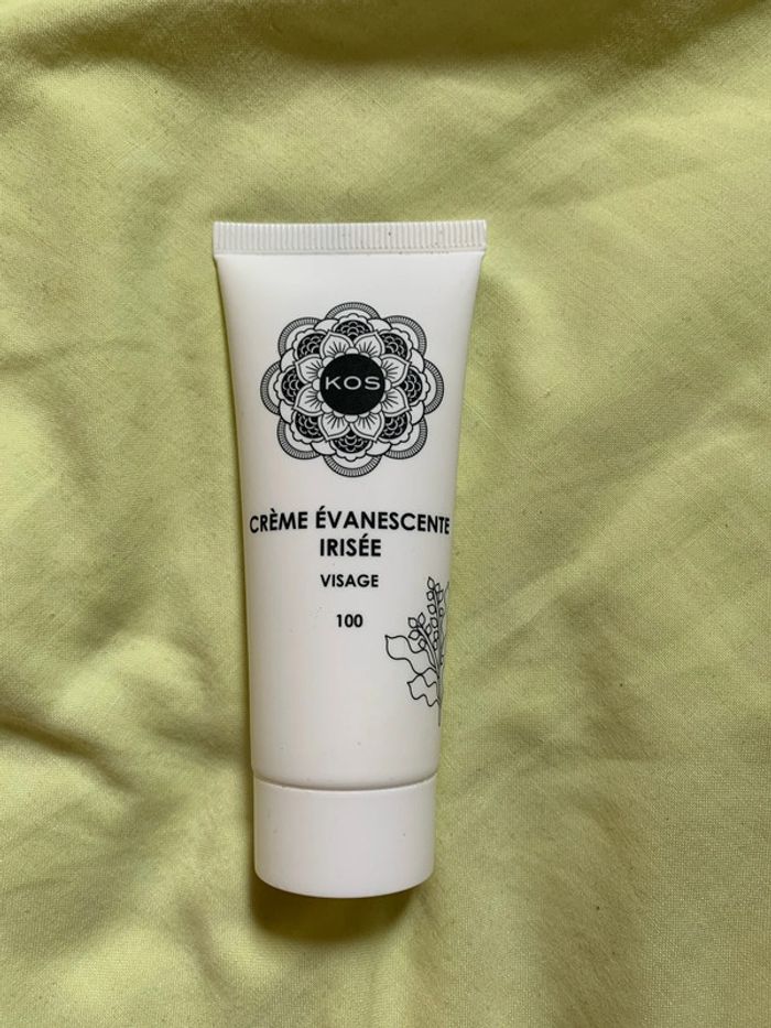 Crème évanescente irisé