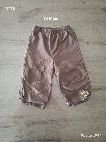 🌷N°75🌷Pantalon - 18 Mois🌷
