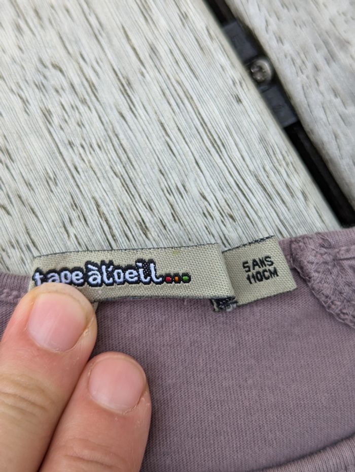 lot de 3 tee-shirts Tape à l'oeil 5 ans - photo numéro 6