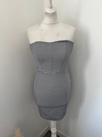 Robe bustier rayée Sandro S
