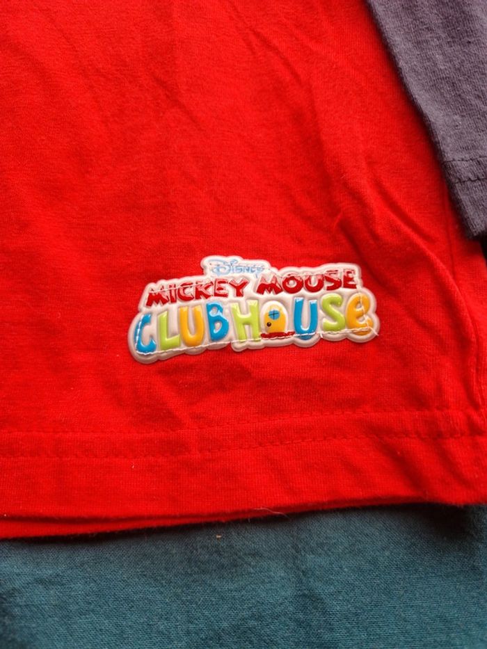 Tee-shirt manche longue rouge - photo numéro 2