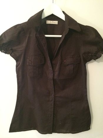t-shirt Marron Zara neuf taille S