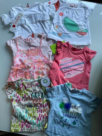 Lot de 6 t-shirt neufs