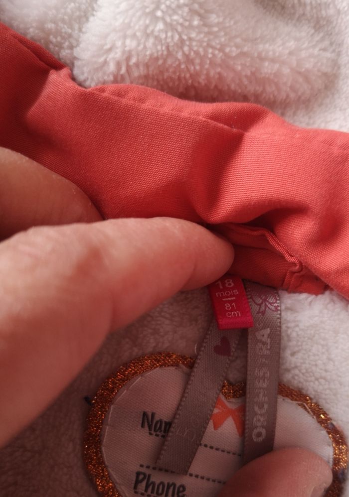 Blouson couleur corail - photo numéro 5