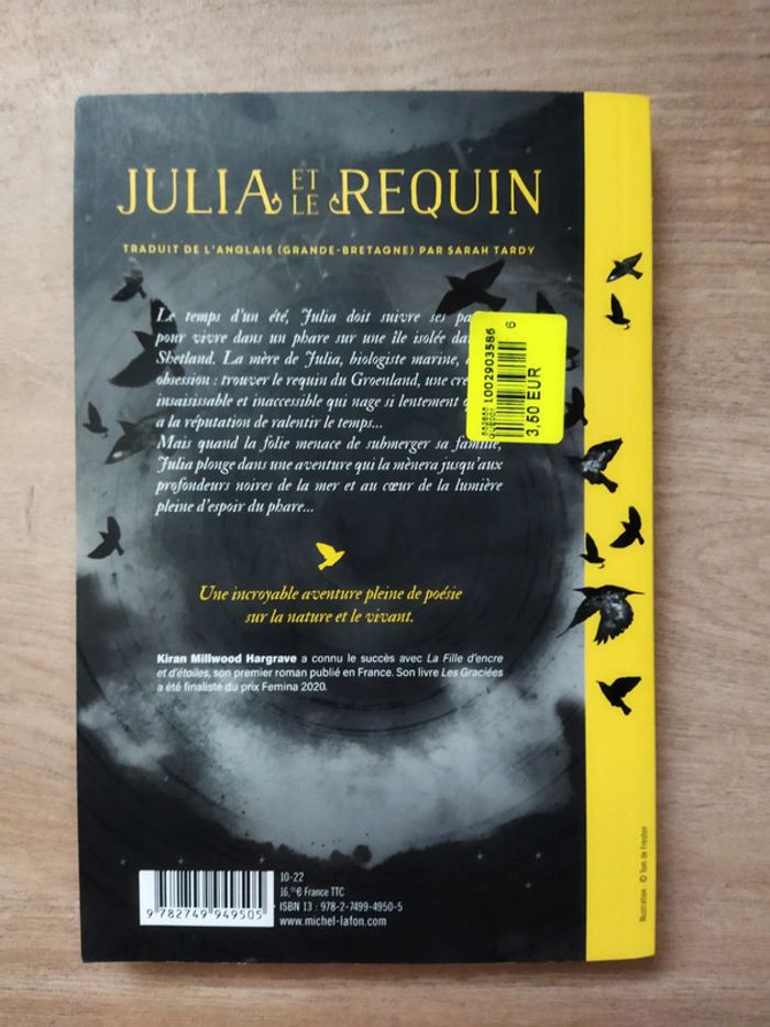 Julia et le requin de Kiran millwood hargrave - photo numéro 2