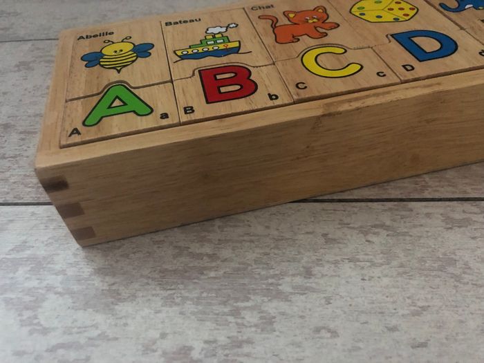 Jeu éducatif en bois - Alphabet - photo numéro 3