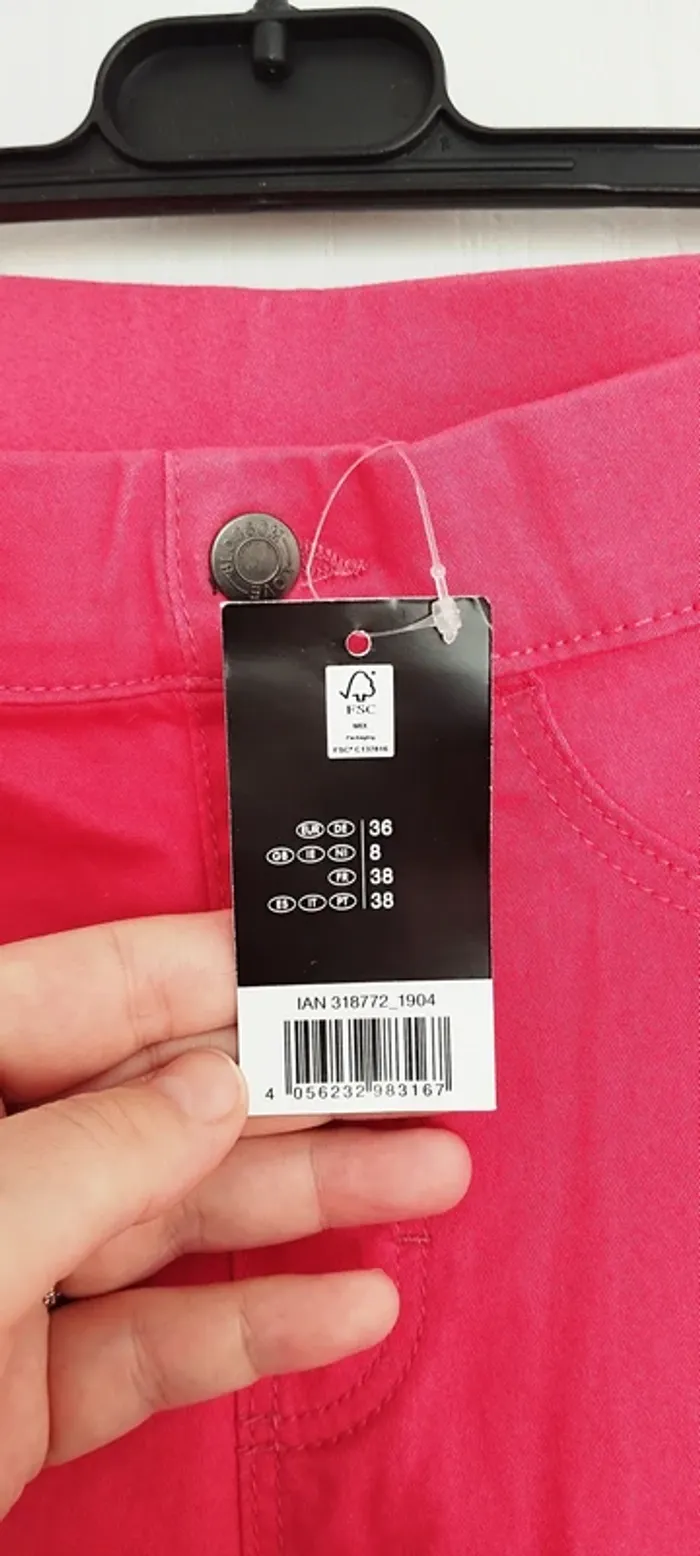 Jegging rose femme Neuf - photo numéro 5