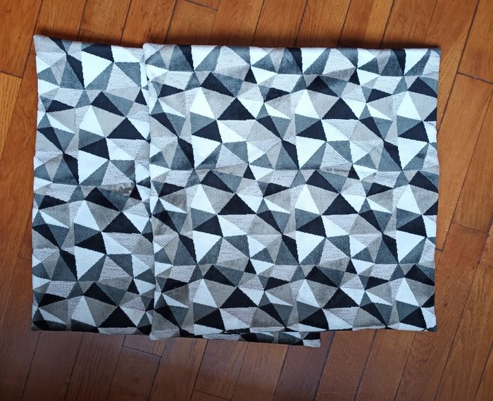 2 housses coussins 50x50cm - photo numéro 2