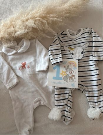 Lot pyjamas P’tit bisou 1 mois 