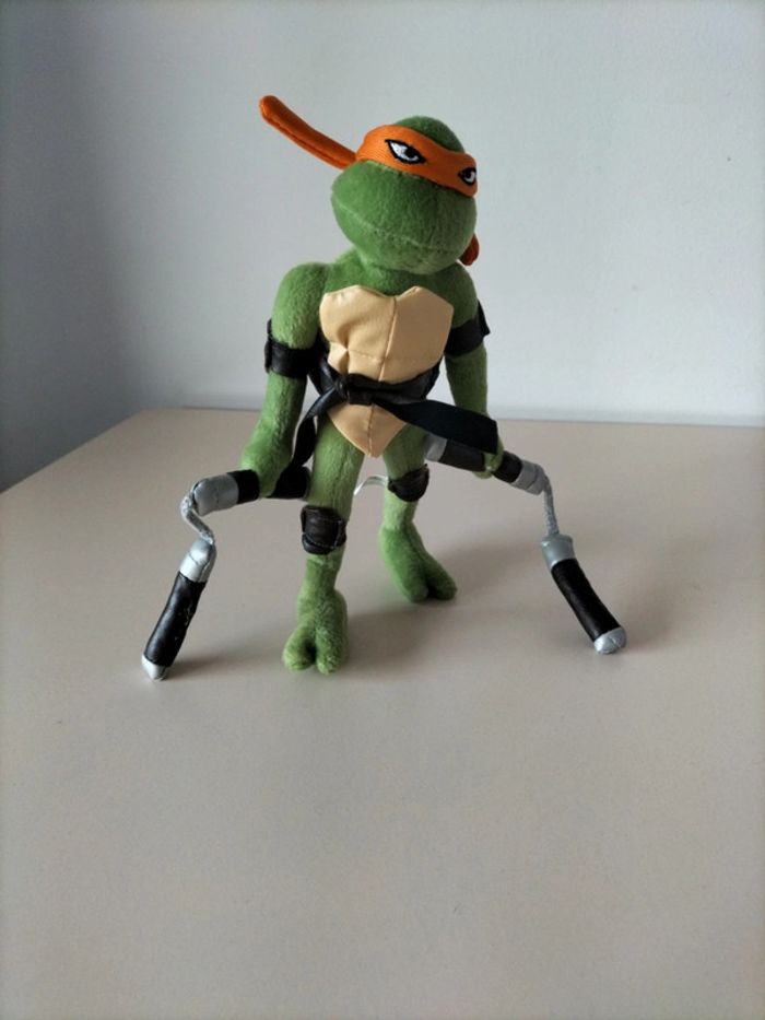 Peluche tortue ninja flexible 2007