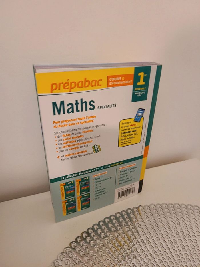 Prépabac Maths spécialisé - photo numéro 2