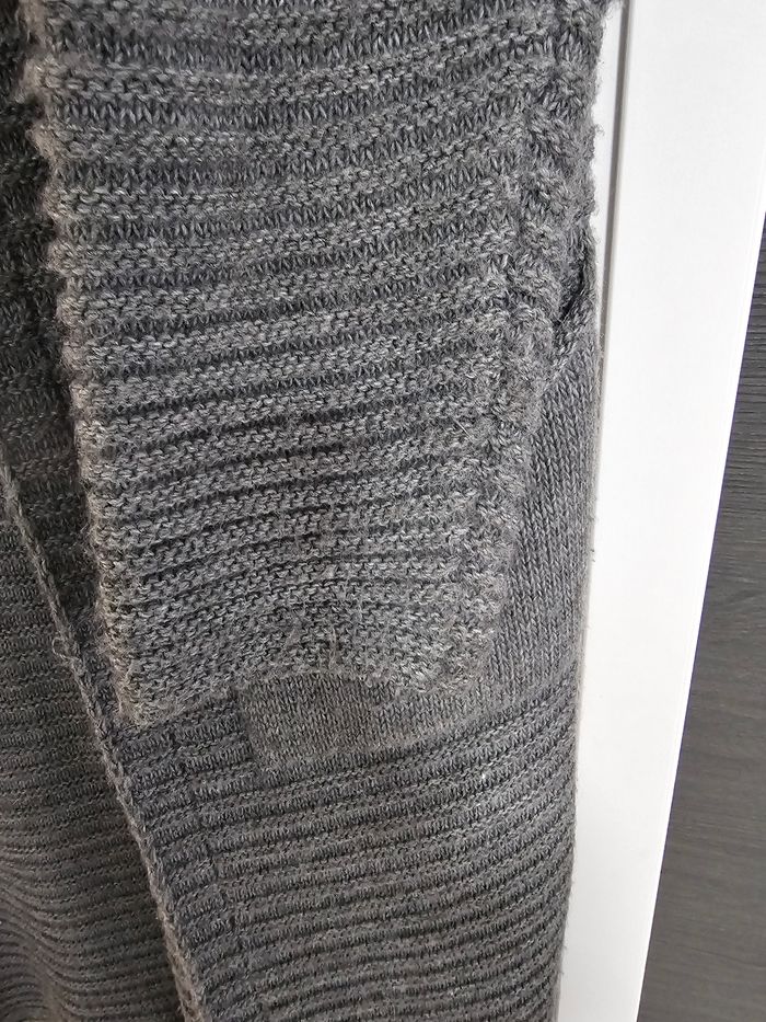 Longue gilet gris - photo numéro 3