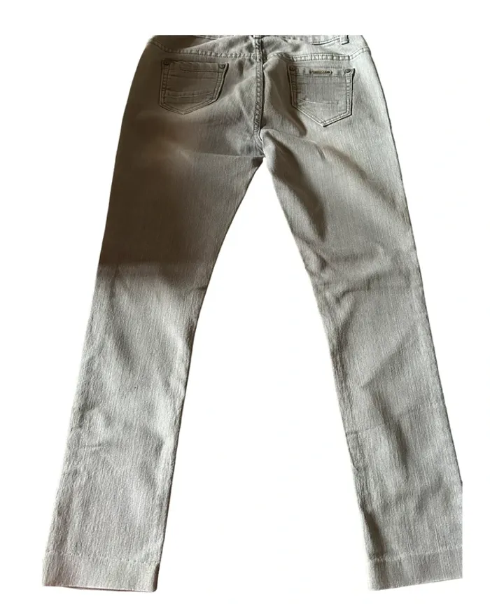 Jean influx gris clair taille 40 - photo numéro 2