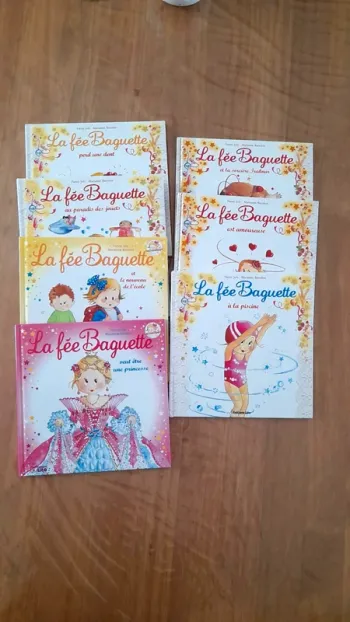 Lot 7 livres La fée Baguette
