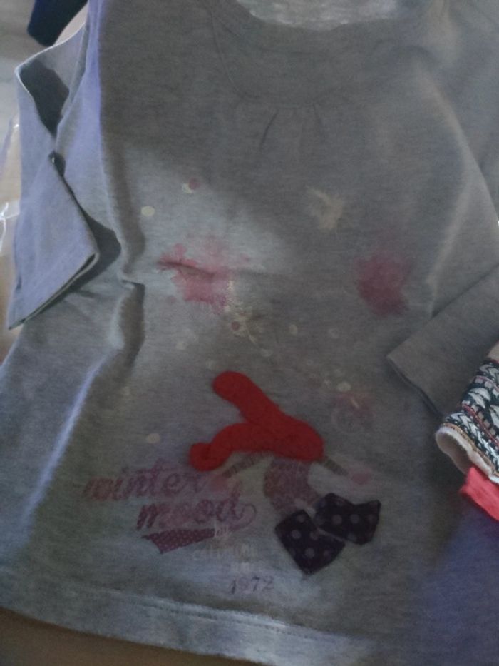 Ensemble jupe Tshirt catimini 18 mois - photo numéro 2