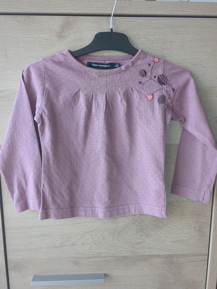 Tee shirt tout compte fait 3 ans