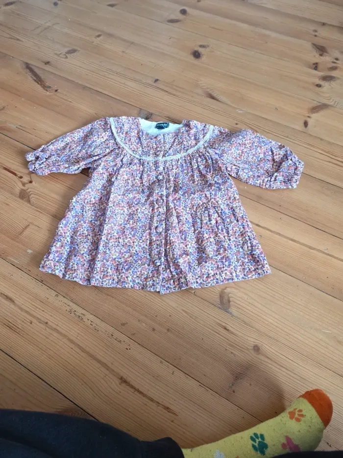 Lot de 2 robes d'hiver en 6 mois. - photo numéro 2