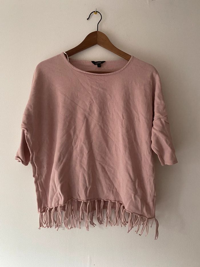 Pull large femme à manches 3/4