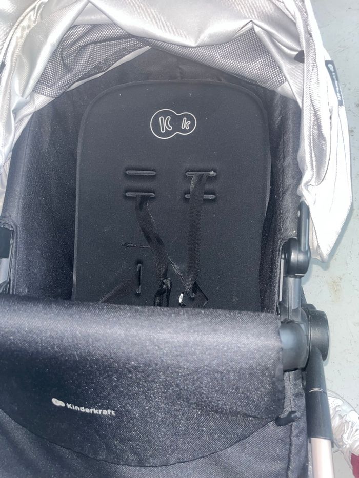 Poussette nacelle et abri de pluie kinderkraft - photo numéro 3