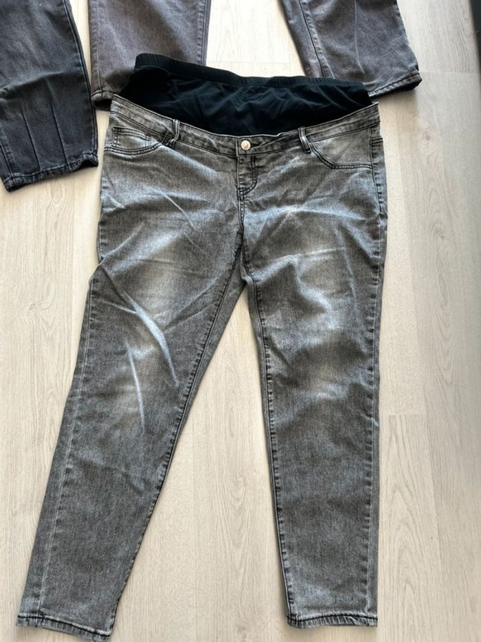 Lot 3 jeans grossesse L - photo numéro 4