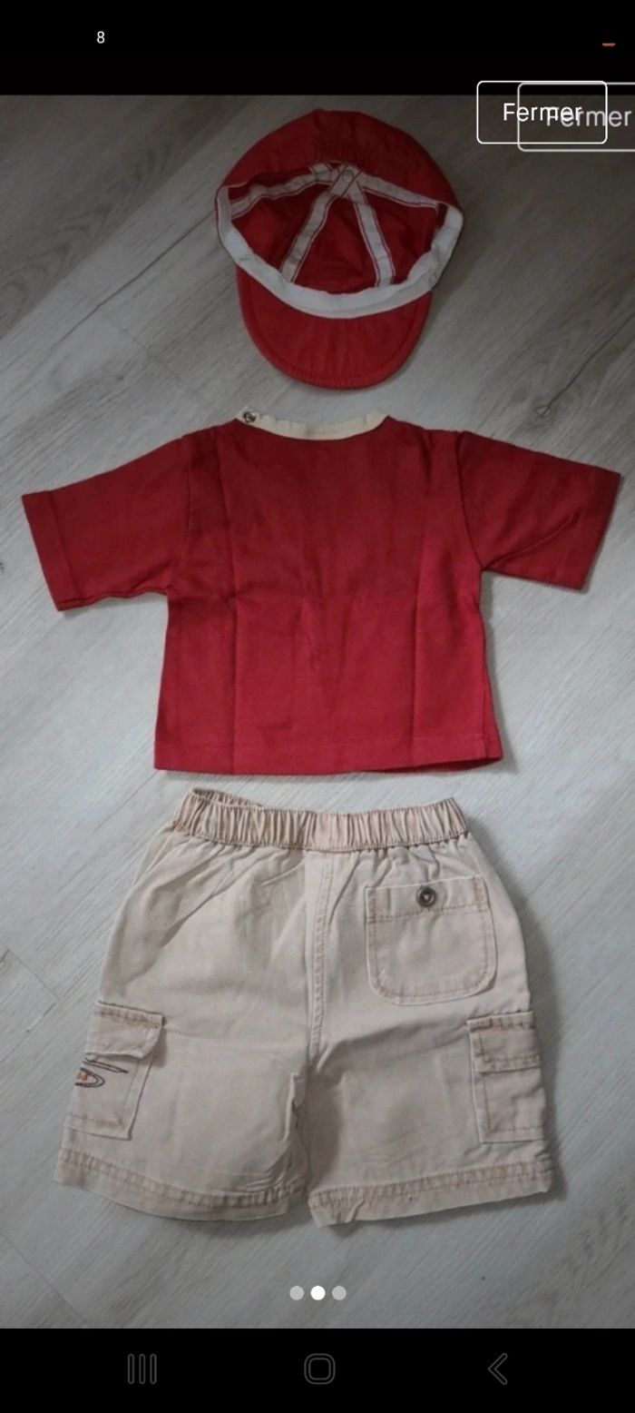 Ensemble 3 pièces garçon 3 mois - photo numéro 2