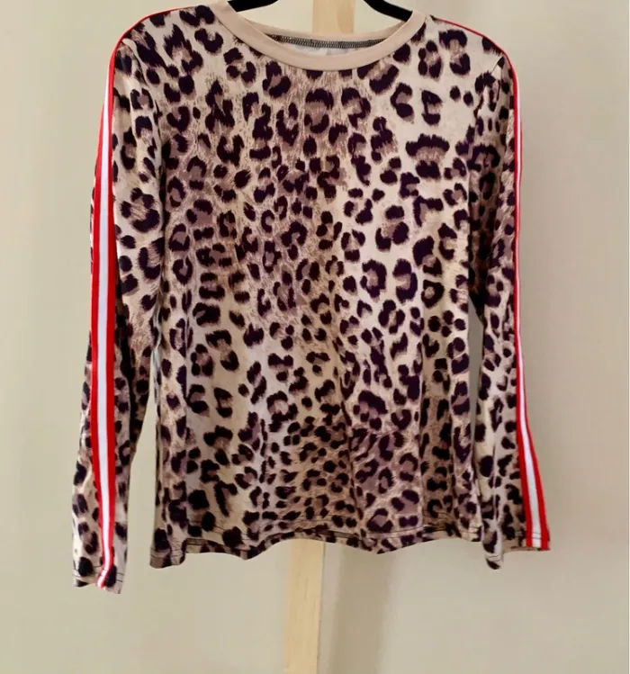 Ensemble léopard femme S – haut + pantalon jogging - photo numéro 2