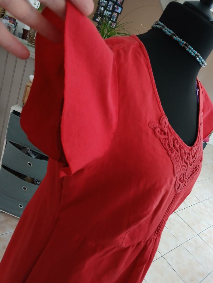 Robe 55%lin T48. - photo numéro 2