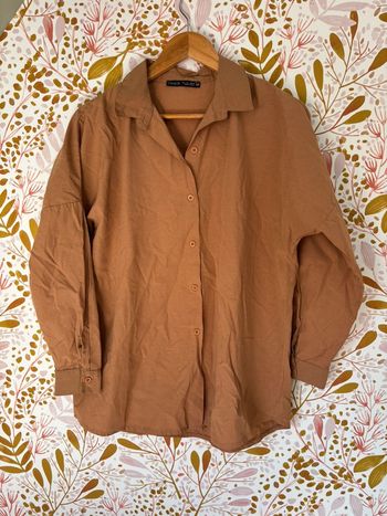 Chemise légère marron