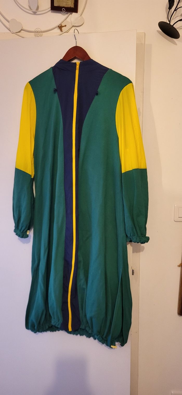 Robe trench verte - photo numéro 4