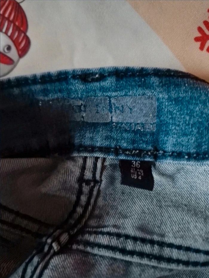 Jean skinny - Taille 36 - Kiabi - photo numéro 7