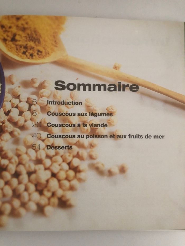 Livre recettes couscous - photo numéro 2