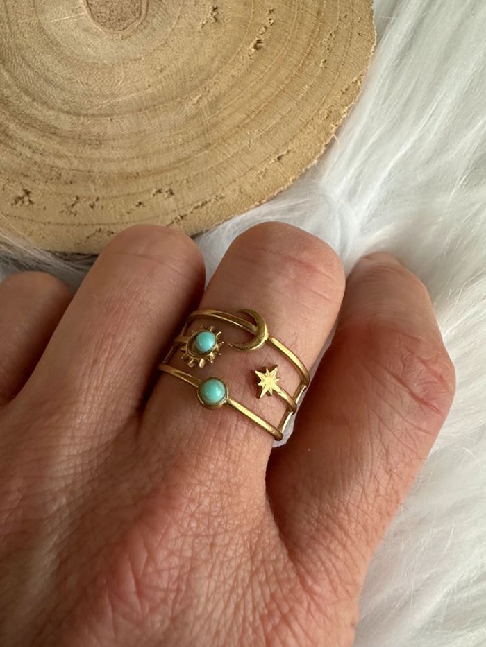 Bague or étoile neuve - photo numéro 6